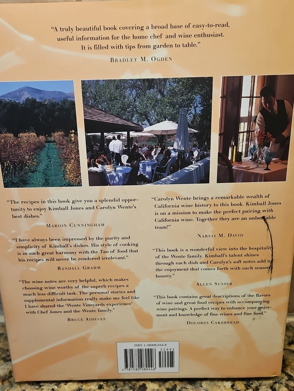 Sharing the Vineyard Table Cookbook New Hardback 226 Pages